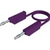 Hirschmann Test & Measurement MLN 25/2,5 VI cordon de mesure 0,25 m violet bananes 4 mm^Stahlmann Clearance