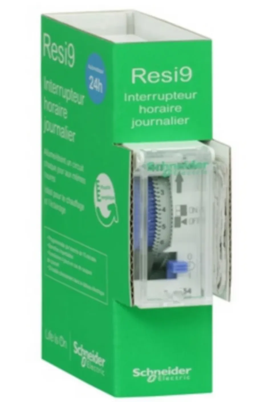 Horloge journalière analogique Resi9-Schneider Electric Best