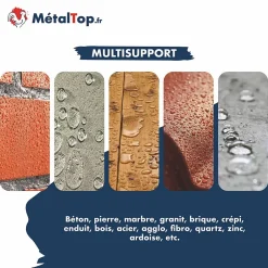 Hydrofuge Facade - - Incolore - Pot 1L^Metaltop Hot