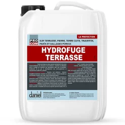 Hydrofuge Terrasse, imperméabilisation sol extérieur -1 litre-Incolore-Procom Sale