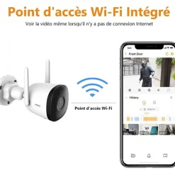 caméra bullet extérieure wifi 1080P, vision nocturne 30m^Imou Clearance