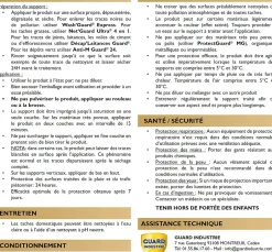 ImperGuard Ultra Formule Végétale Imperméabilisant Super Antitache Incolore Toute Pierre 5L 50m2^Guard Industrie Clearance