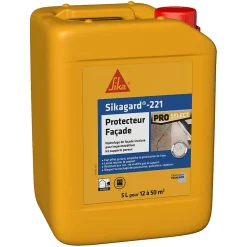 Imperméabilisant pour façade gard Protection Façade 5 L-Sika Discount
