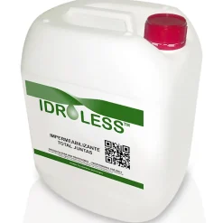 Imperméabilisation totale pour joints et coulis de ciment (5 litres). Joints de porcelaine, carrelage, faïence, brique de parement-Idroless Outlet