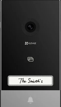 Interphone vidéo connecté filaire HP7-Ezviz Online