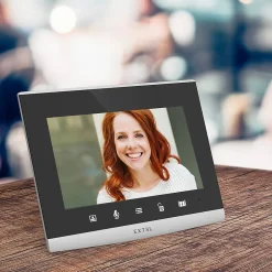 Interphone vidéo connecté filaire avec digicode intégré Code Connect^Extel Clearance