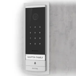 Interphone vidéo connecté filaire avec digicode intégré Code Connect^Extel Clearance