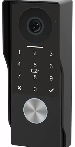 Interphone vidéo connectée 2 fils avec digicode et badges-Automatisme Passion Clearance