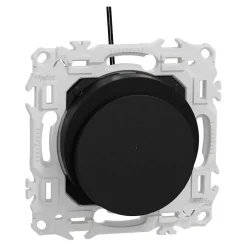 Interrupteur à carte - LED localisation incluse - 10 AX - Odace - S940283 - Schneider - Noir onyx-Schneider Electric Sale