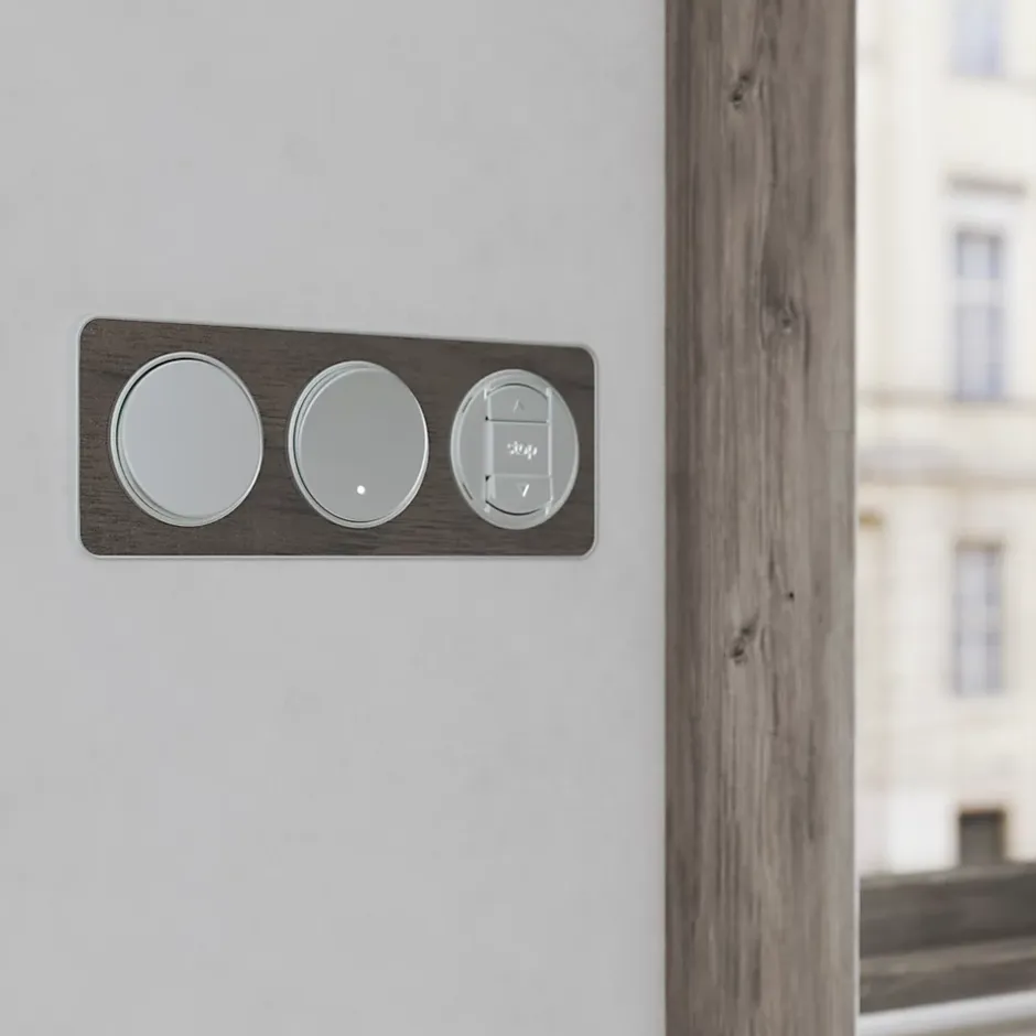 Interrupteur à manette Espen aluminium à composer gris-Jacobsen Hot