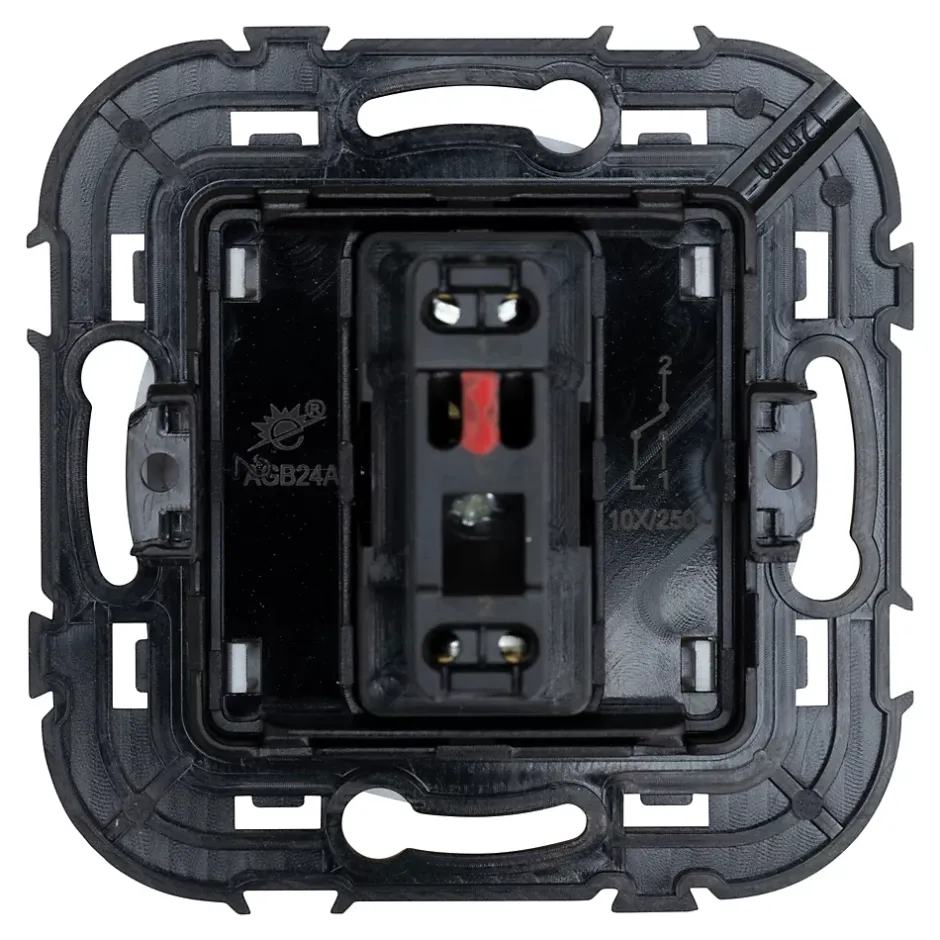 Interrupteur à manette Espen aluminium à composer gris-Jacobsen Hot