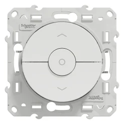 Interrupteur commande volet-roulant 3 boutons Odace blanc-Schneider Electric Sale