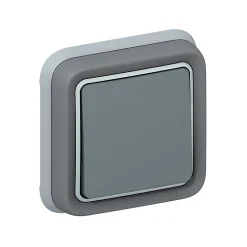 Interrupteur complet Plexo en saillie gris-Legrand Online