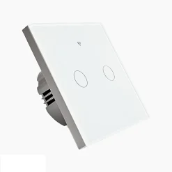 Interrupteur connecté tactile double application tuya smart life Compatible avec Alexa/Google Home^Somlife New