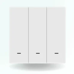 Interrupteur connecté zigbee - 3 boutons - sans fil neutre-Zengo