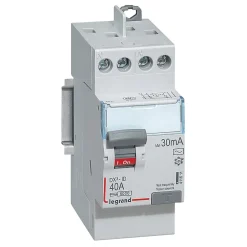 Interrupteur différentiel 40A 30mA type AC sortie haut-Legrand Online