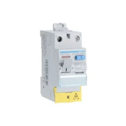 Interrupteur différentiel 2P 40A 30mA - Type A^Hager Hot