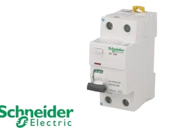 Interrupteur différentiel modulaire bipolaire Schneider Acti9 iID 63A / 30mA type AC^Schneider Electric Discount