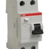 Interrupteur différentiel 30MA 40A type A-ABB