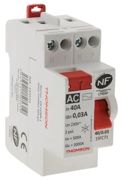 Interrupteur différentiel 40A type AC NF^Thomson Clearance