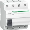 Interrupteur Différentiel Tétrapolaire Schneider 4p 40a 30ma - Type Ac 4 Modules Bornes Alignées Acti9 Iid K-Schneider Electric New