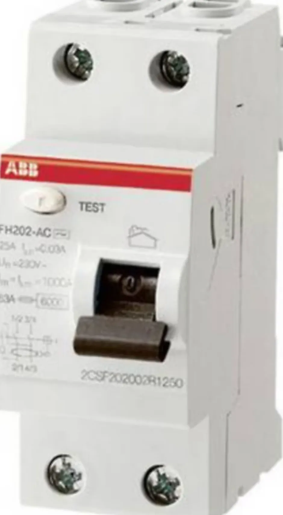 Interrupteur différentiel 30MA 25A type AC-ABB New