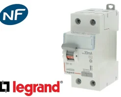 Interrupteur différentiel 2P 40A 30mA Type HPI DX^Legrand Outlet