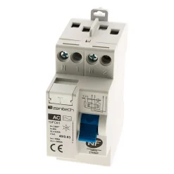 Interrupteur différentiel 40/2 30mA Type AC NF -^Zenitech Discount