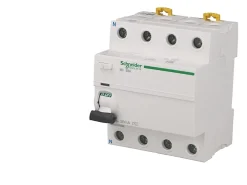 Interrupteur différentiel modulaire tétrapolaire Schneider Acti9 iID 40A / 30mA type AC^Schneider Electric Outlet