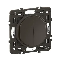 Interrupteur double va-et-vient Céliane noir-Legrand Outlet