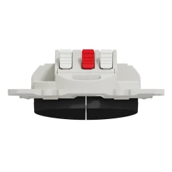 Interrupteur double va-et-vient connexion rapide à vis Odace anthracite^Schneider Electric Hot