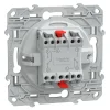 Interrupteur double va-et-vient Ovalis blanc-Schneider Electric Clearance