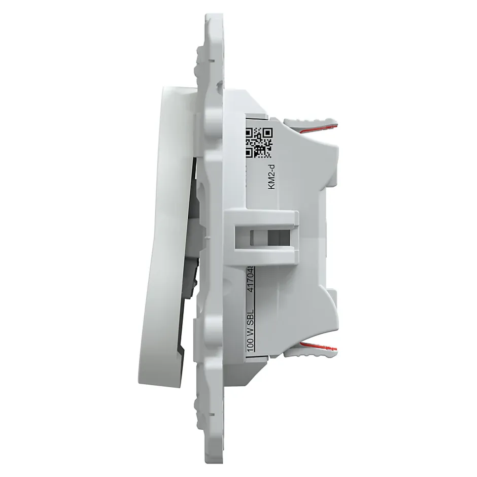 Interrupteur double va-et-vient Ovalis blanc-Schneider Electric Clearance