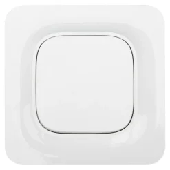 Interrupteur Kennet blanc complet, lot de 5^Jacobsen Hot