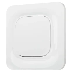 Interrupteur Kennet blanc complet, lot de 5^Jacobsen Hot