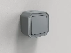 Interrupteur Plexo gris en saillie-Legrand Online