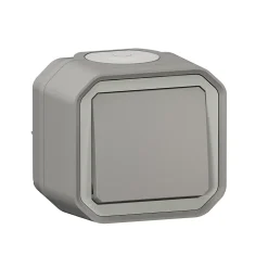Interrupteur Plexo gris en saillie-Legrand Online