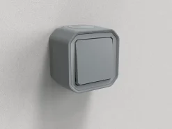 Interrupteur Plexo gris en saillie-Legrand Online