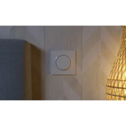 Interrupteur poussoir 10A à vis  Odace blanc-Schneider Electric Hot