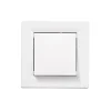 Interrupteur poussoir 10A complet Asfora blanc-Schneider Electric Discount