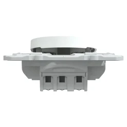 Interrupteur poussoir 10A Ovalis blanc-Schneider Electric Hot