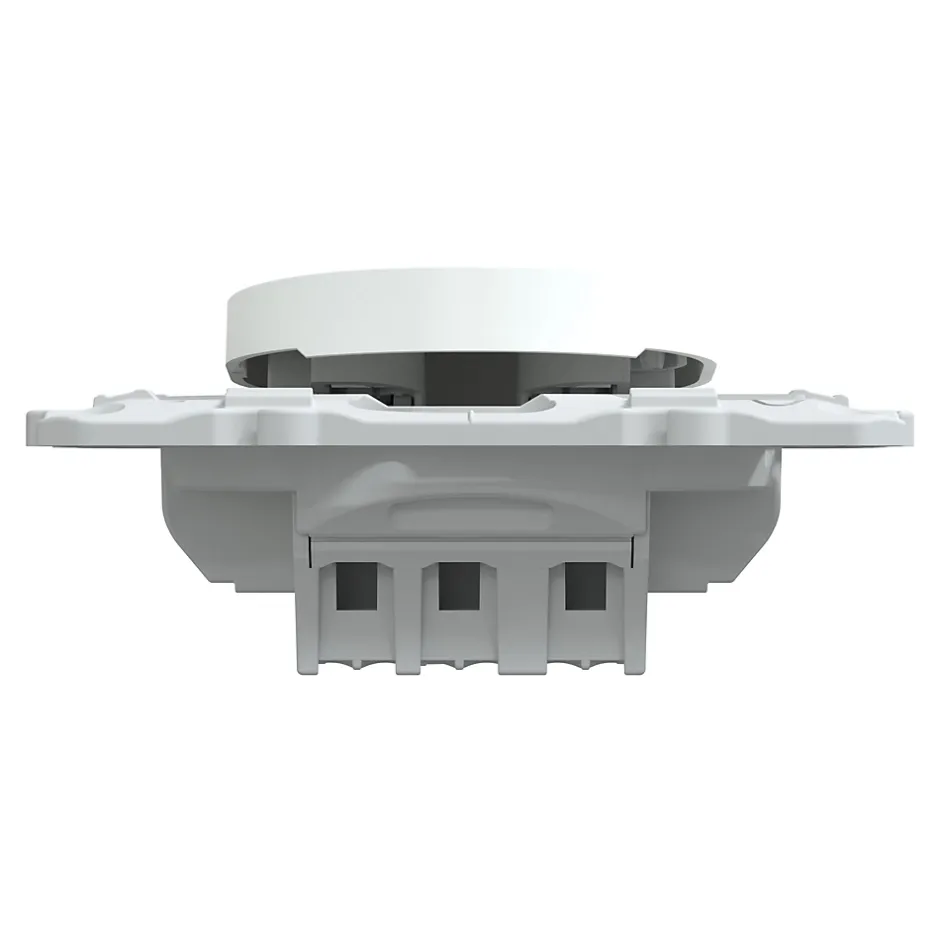 Interrupteur poussoir 10A Ovalis blanc-Schneider Electric Hot