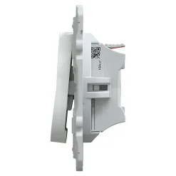 Interrupteur poussoir 10A Ovalis blanc-Schneider Electric Hot