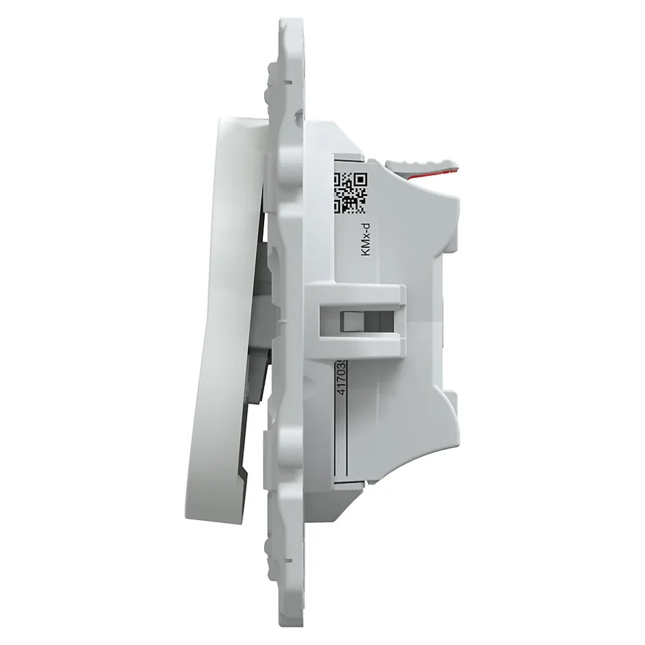 Interrupteur poussoir 10A Ovalis blanc-Schneider Electric Hot