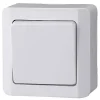 Interrupteur poussoir Nova blanc brillant- Outlet