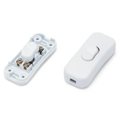 Interrupteur unipolaire. Blanc-Velamp Online