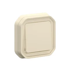 Interrupteur va-et-vient à encastrer Plexo blanc 10A - 070032L --Legrand Sale