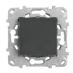Interrupteur va-et-vient connexion rapide 10A Unica Déco anthracite^Schneider Electric Discount