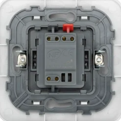 Interrupteur va-et-vient Kennet blanc complet-Jacobsen