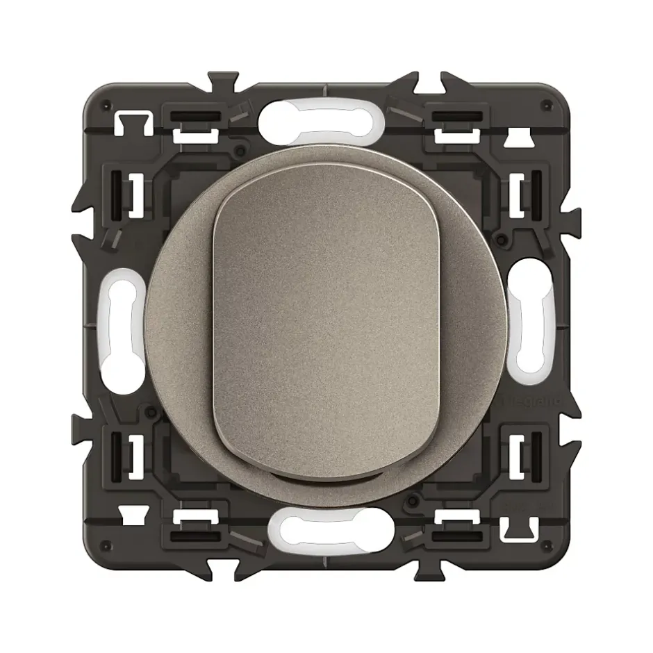 Interrupteur va-et-vient Céliane titanium-Legrand Discount